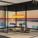 Lampadario Moderno Ovale a LED Neon Light Design