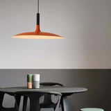 Lampadario Disco Volante Altezza Regolabile in Metallo Stile Nordico per Sala Pranzo