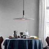 Lampadario Disco Volante Altezza Regolabile in Metallo Stile Nordico per Sala Pranzo