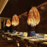 Lampadari in Rattan Offerte a Forma di Scopa