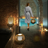 Luci da Esterno Pavimento Stile Rustico a Lanterna