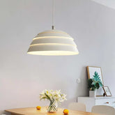 Lampadario Bianco Moderno LED per Sala da Pranzo