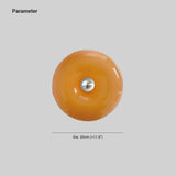 Lampada da Muro Interno Rotonda Colore Arancione