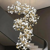 Lampadario Petali Soggiorno di Lusso a Led