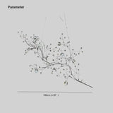 Eleganti Lampadari in Vimini Cristallo a Ramosa