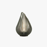 Lampada da Terra in Metallo Design Goccia Impermeabile