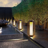 Lanterne Solari da Esterno a Terra Impermeabili Marroni