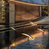 Luci da Esterno Piscina Ad Arco Elegante