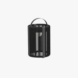 Lampada da Terra Metallo Nero per Esterni