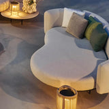 Lampada da Terra Metallo Nero per Esterni