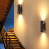 Applique Doppia Luce da Esterno LED Design Moderno