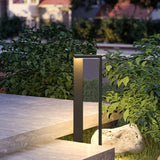Lampioni da Giardino Design LED Stile Minimal Nero