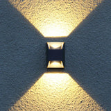 Applique da Esterno Bidirezionale Nera e Impermeabile