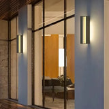 Applique da Esterno Moderni con Luce Calda Nera