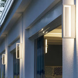 Applique da Esterno Moderni con Luce Calda Nera