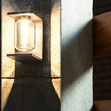 Applique Moderni in Vetro Trasparente per Esterno