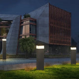 Luce da Esterno con Sensore di Movimento in Metallo Nero per Giardino