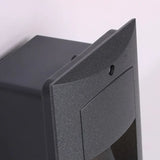 Lampade da Incasso per Esterno Nere Minimaliste