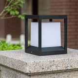 Lampade da Terra per Esterno Solari Design Moderno Forma Cubo