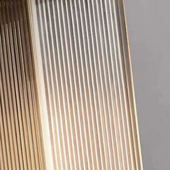 Applique da Esterno in Vetro LED Stile Moderno Nero