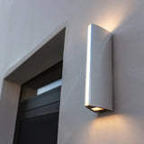 Applique Doppio Fascio da Esterno LED in Metallo Design Moderno