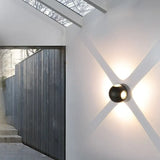 Luci a Palla da Esterno Nero Moderno