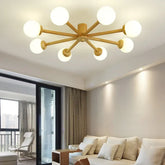 Lampadari da Soggiorno a Soffitto Legno Elegante