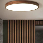 Plafoniera per Soffitto Led in Legno Stile Cinese