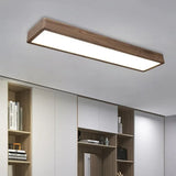 Plafoniera in Legno Dimmerabile da Corridoio Led