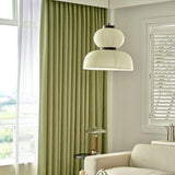 Lampada a Sospensione in Tessuto LED a Due Strati