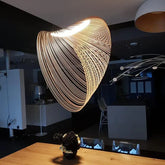 Lampadari di Design Moderni LED a Spirale a Forma di Conchiglia