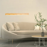 Applique in Legno da Parete per Soggiorno Marrone