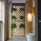 Applique Antiche in Legno Giapponese da Parete