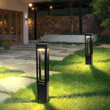 Luci da Esterno IP65 Nero con Sensore per Giardino