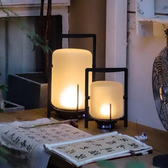 Lampioni a Energia Solare per Giardino Stile Nordico a Lanterna