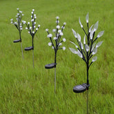 Luci Led da Esterno Solare Forma Fiore