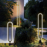 Luci Esterne da Giardino Solari Design Ellittico
