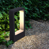 Lampioni Giardino Moderni LED in Metallo Nero