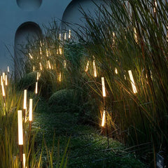 Luci Decorative da Giardino Solari in Metallo Design Moderno