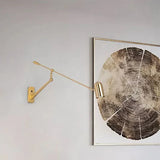 Faretti Orientabili Parete Vintage Oro Elegante