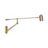 Faretti Orientabili Parete Vintage Oro Elegante