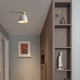 Plafoniera Cilindro Moderno in Metallo Nero