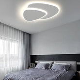 Plafoniera LED Doppia Luce Dimmerabile Bianco Design Moderno per Camera Letto
