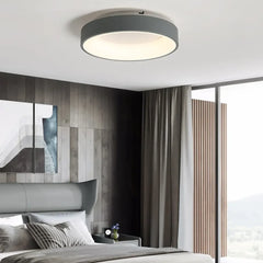 Plafoniera tonda a LED soffitto design moderno dimmerabile per camera da letto