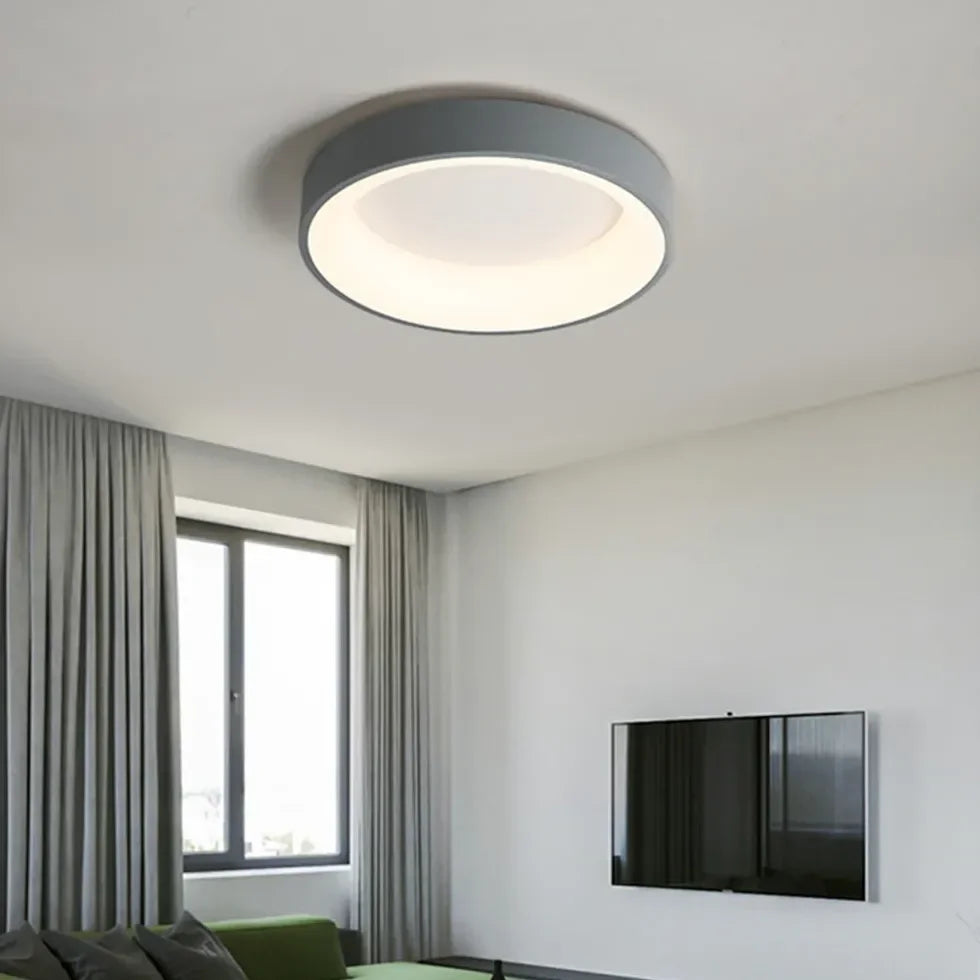 Plafoniera Tonda LED Soffitto Design Moderno Dimmerabile per Camera Letto