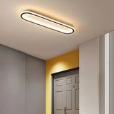 Plafoniera Lunga a Led Dimmerabili Stile Minimal per Corridoio