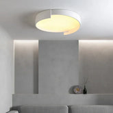 Led Plafoniera Tonda Bianca Dal Design Minimalista