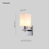 Applique da Parete Bianca Design Semplice per Salotto