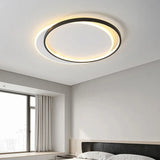 Plafoniera a Soffitto Moderna LED Doppio Anello