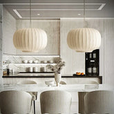 Lampada a Sospensione in Tessuto Stile Lanterna Vintage